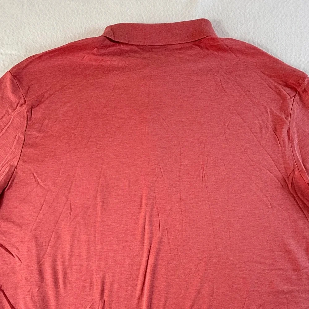 Polo Ralph Lauren Polo Shirt Mens 2XL Classic Fit Short Sleeve Salmon Pink